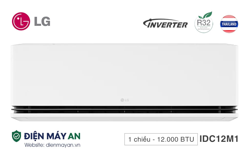 Điều Hòa LG Inverter AI Air 12000 BTU 1 Chiều IDC12M1 - Model 2025