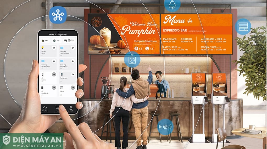 Smart Tivi Samsung 4K 43 inch 43BEFX-H - Màn hình TV Doanh nghiệp