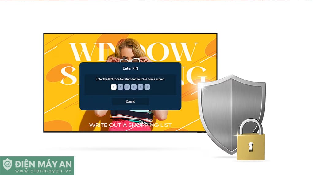 Smart Tivi Samsung 4K 43 inch 43BEFX-H - Màn hình TV Doanh nghiệp