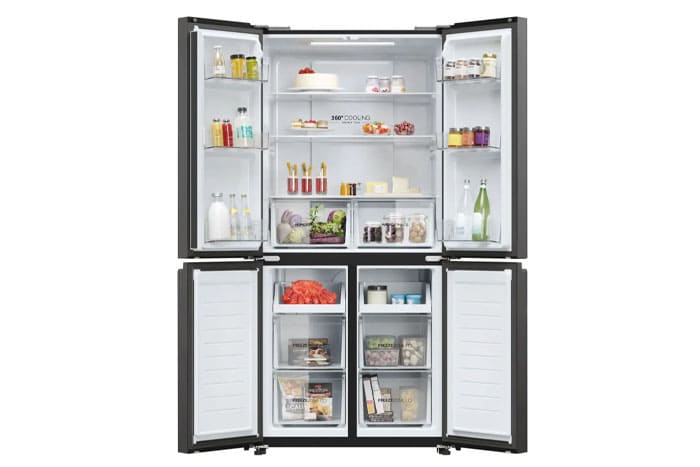 Tủ lạnh Aqua Inverter 469 lít Multi Door AQR-M560XA(GL)