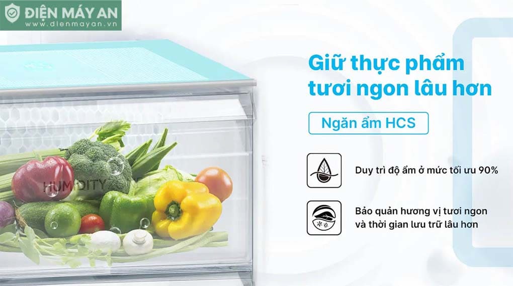 Tủ lạnh Aqua Inverter 469 lít Multi Door AQR-M560XA(GL)