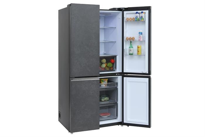 Tủ lạnh Aqua Inverter 660 lít Multi Door AQR-M727XA(GS)U1