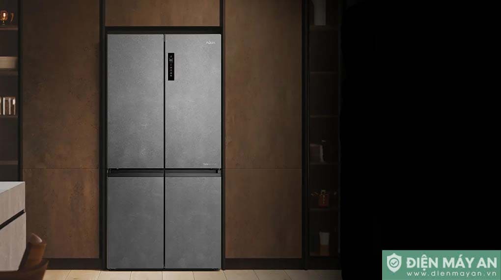 Tủ lạnh Aqua Inverter 660 lít Multi Door AQR-M727XA(GS)U1