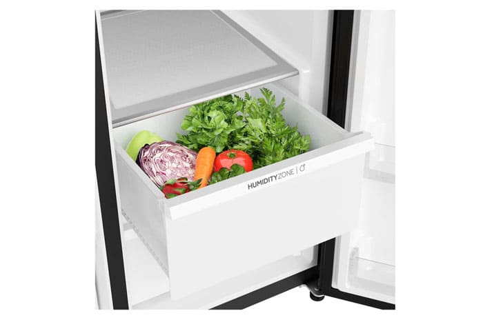 Tủ lạnh Aqua Inverter 569 lít Side By Side AQR-S633XA(SL)