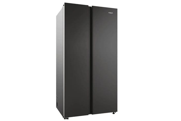 Tủ lạnh Aqua Inverter 646 lít Side By Side AQR-S682XA(BL)