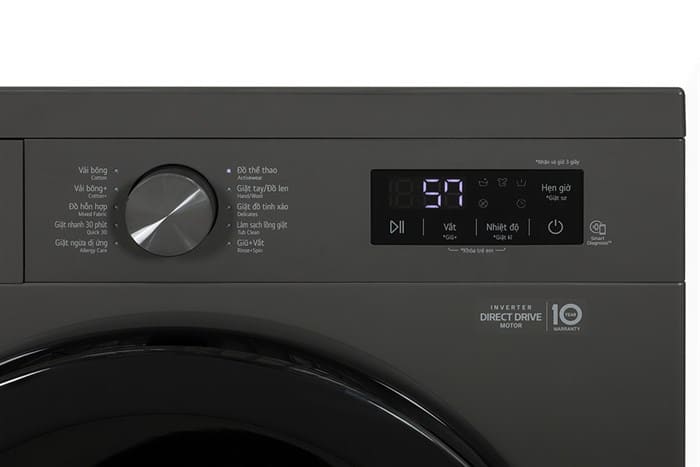 Máy giặt LG Inverter 9 kg FB1209S6M
