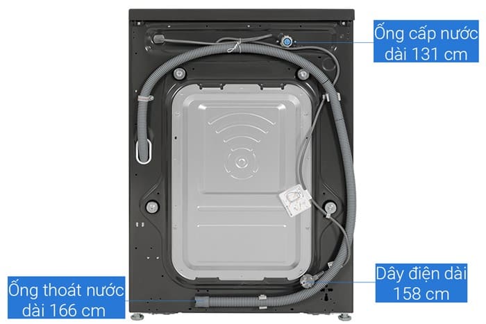 Máy giặt LG Inverter 9 kg FB1209S6M