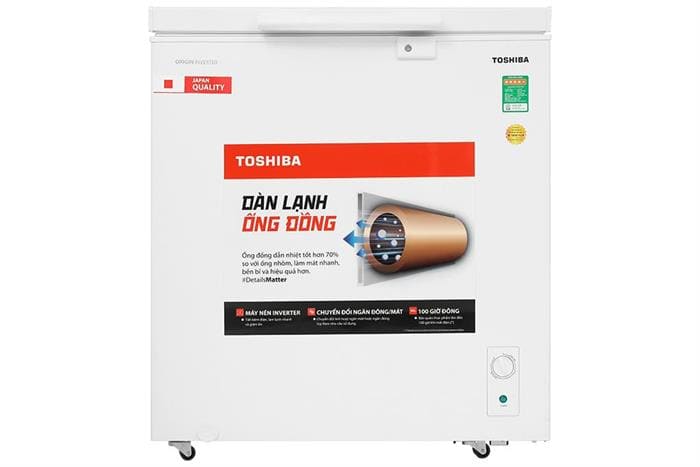 Tủ đông Toshiba Inverter 201 lít GR-RC265CM-PMV(01)