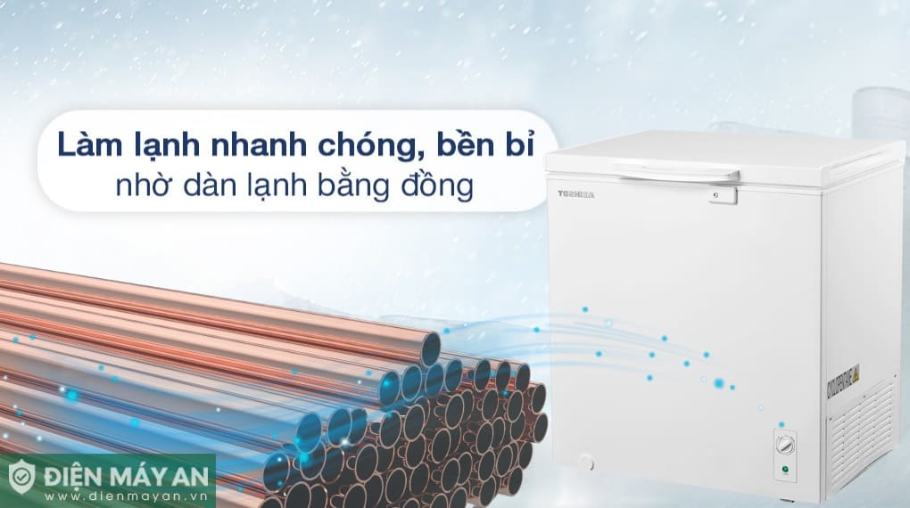 Tủ đông Toshiba Inverter 201 lít GR-RC265CM-PMV(01)