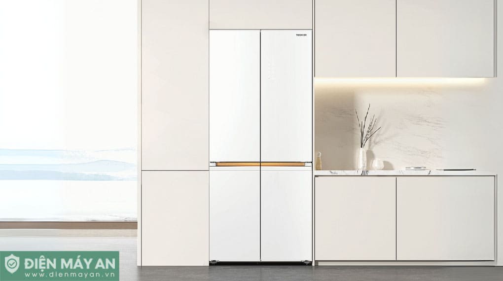 Tủ lạnh Toshiba Inverter 535 lít Japandi Multi Door GR-RF695WI-PGV(67)