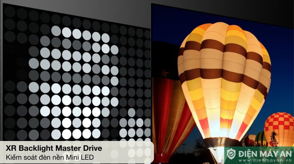 Google Tivi Mini LED Sony AI 4K 55 inch K-55XR50