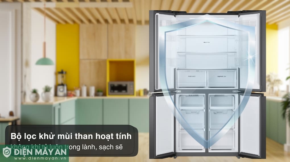 Tủ lạnh LG Inverter 474 lít Multi Door LFB47BLG