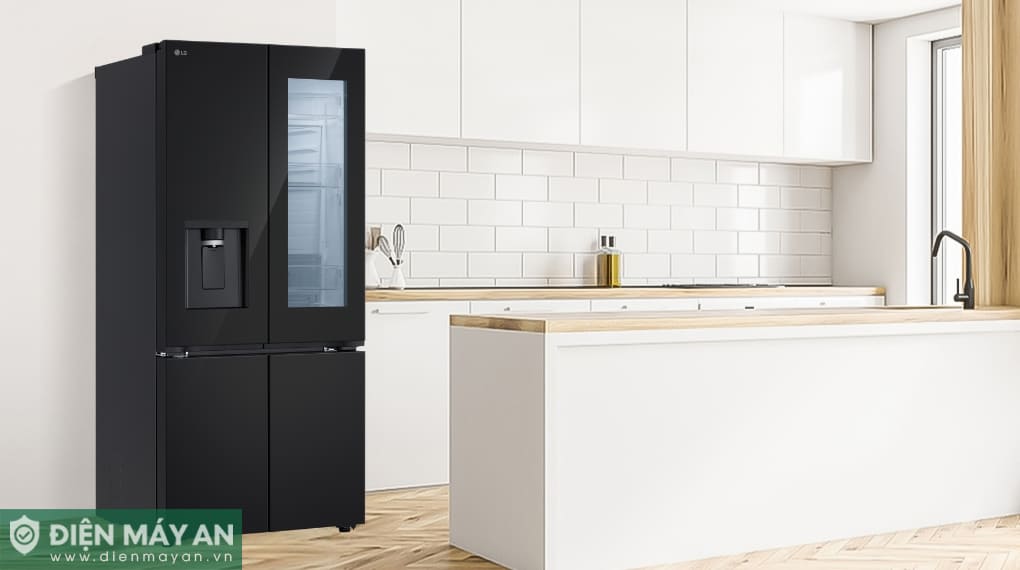 Tủ lạnh LG Inverter 612 lít Multi Door InstaView LFD61BLGAI