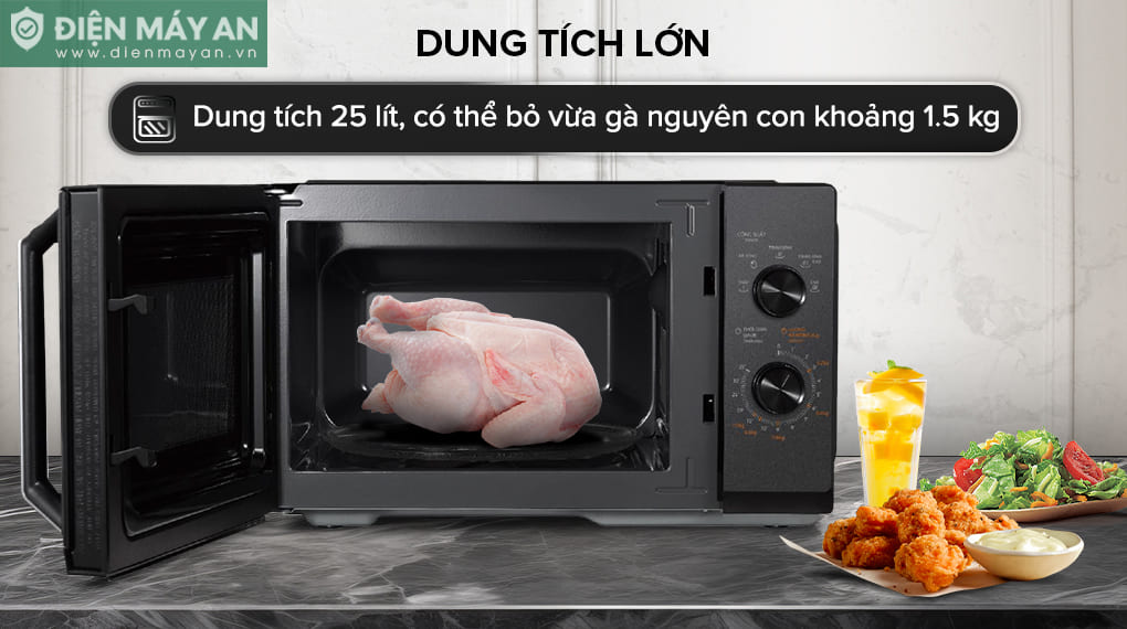 Lò vi sóng Toshiba MW3-MM25PE(BK)