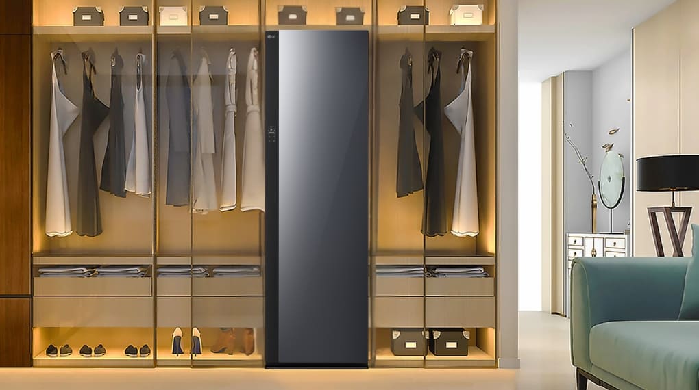 Tủ chăm sóc quần áo thông minh LG Styler Inverter 5 móc SC5GMR80H