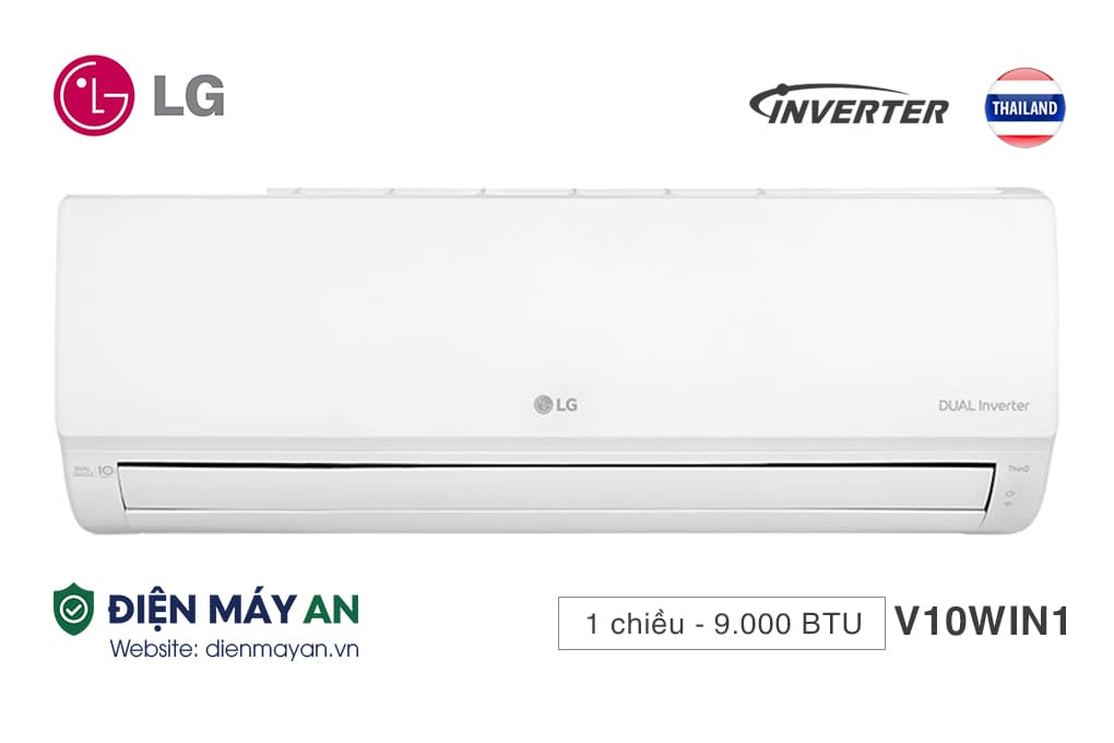 Điều hòa LG Inventer 9000BTU 1 chiều V10WIN1