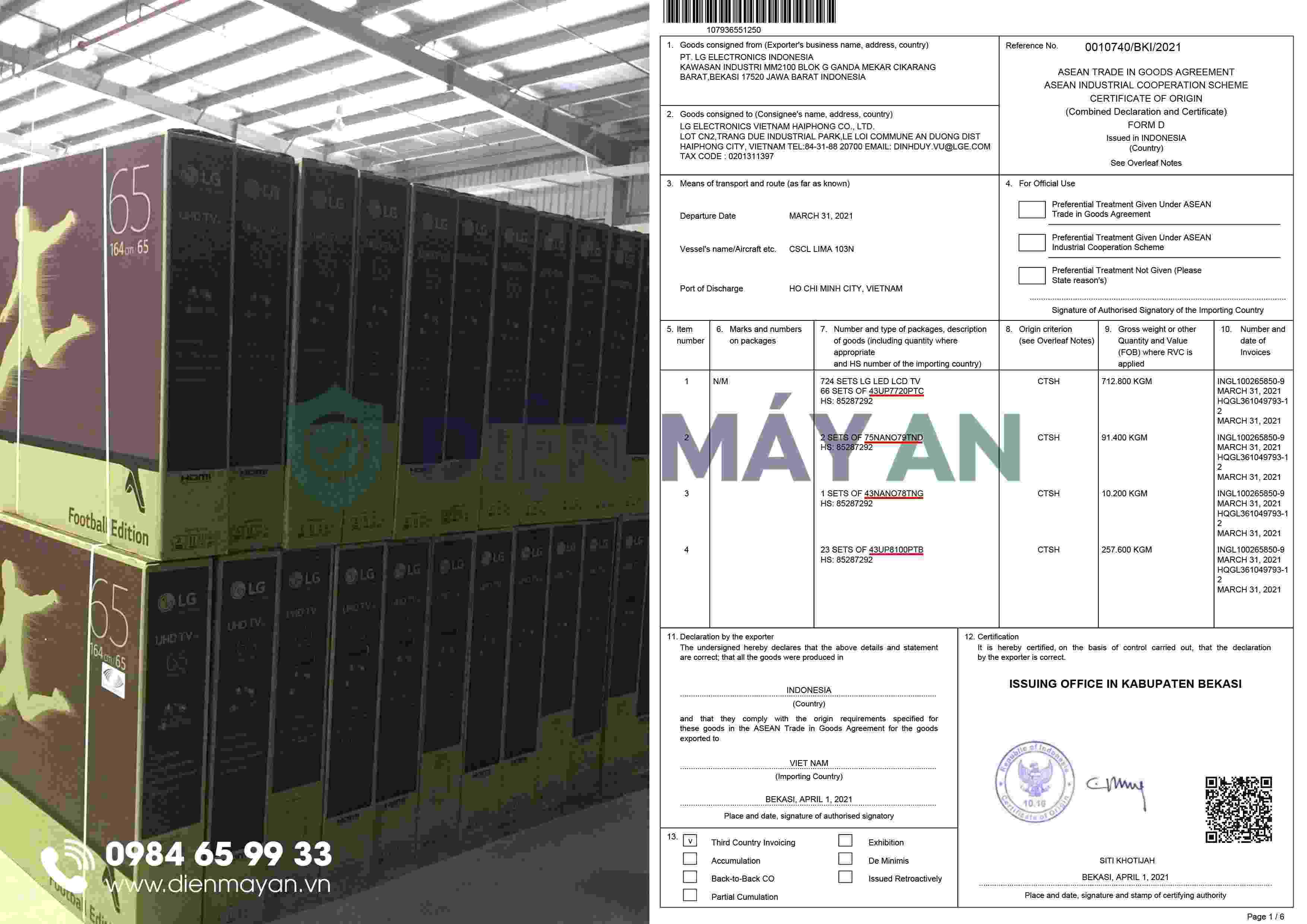 Tổng kho điện máy giá rẻ Hà Nội Điện máy Quang Hưng