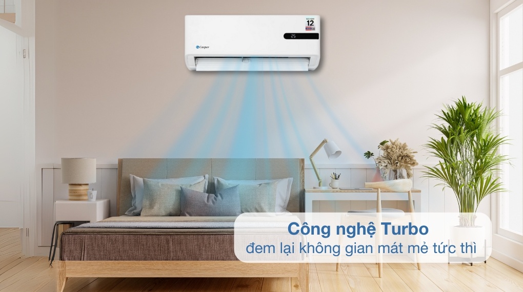 Điều Hòa Casper Inverter 12000 BTU 1 Chiều GC-12IB36