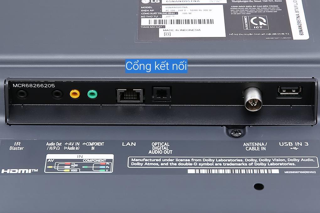 Smart Tivi NanoCell LG 8K 65 Inch 65NANO95TNA