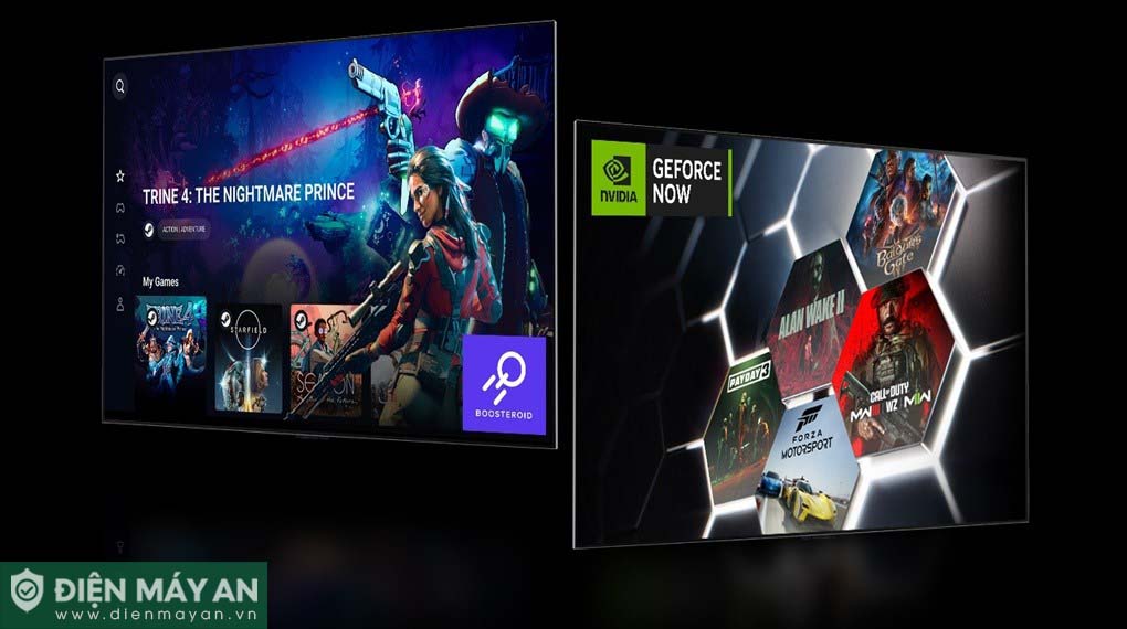 OLED65G4PSA còn mang đến cho bạn hàng ngàn tựa game với trải nghiệm mượt mà, không giật lag