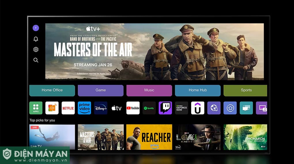 Smart Tivi NanoCell LG 4K 55 Inch 55NANO81TSA