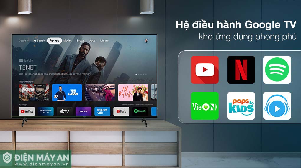 Google Tivi Sony 4K 43 Inch KD-43X75K