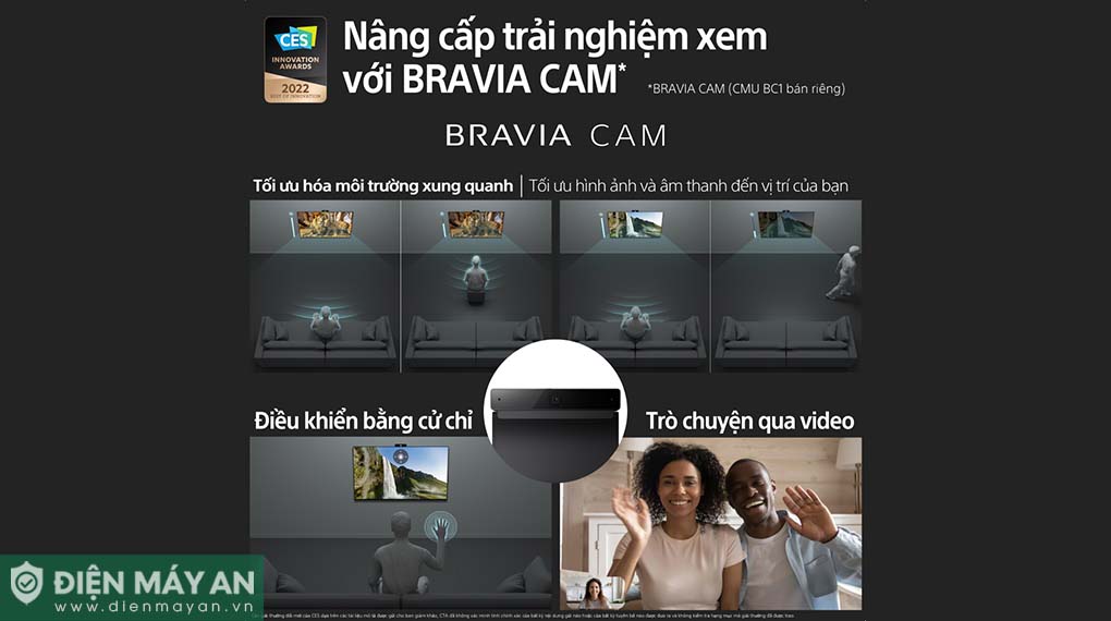 Google Tivi Sony 4K 85 Inch XR-85X90K