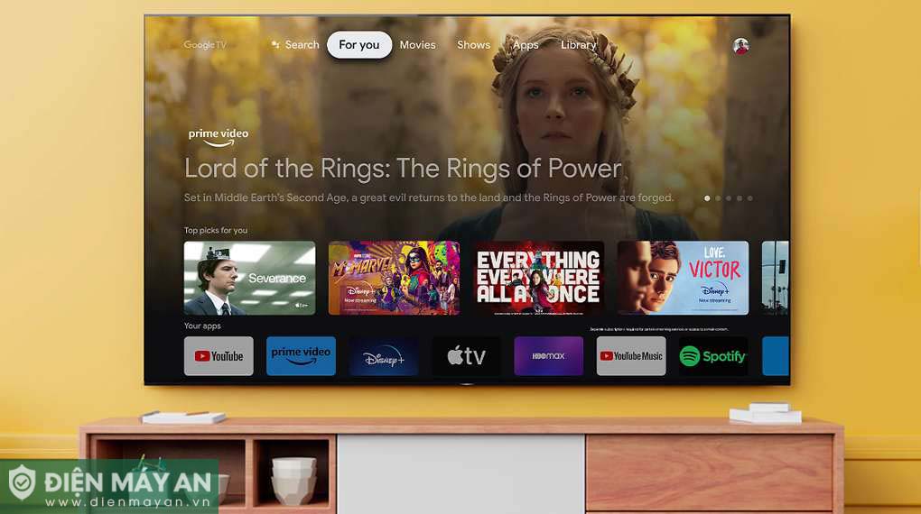 Google Tivi OLED Sony 4K 65 Inch XR-65A80L