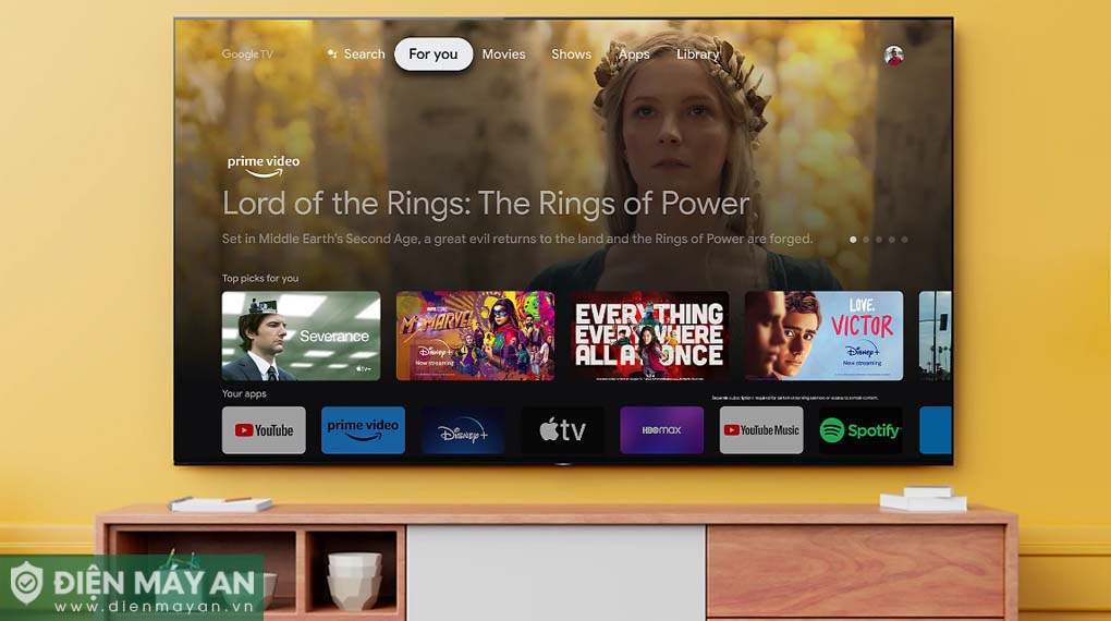 Google Tivi Sony 4K 55 Inch KD-55X85L