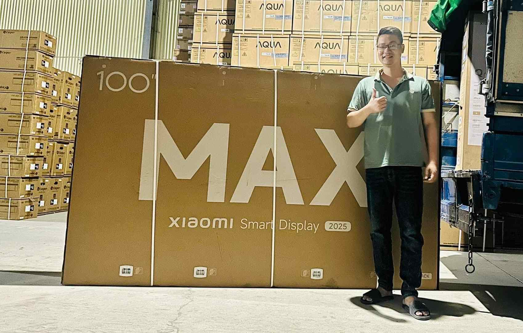 Google TV Xiaomi 4K 100 Inch QLED Smart Display Max 2025 L100MA-MAXEA - Bản Quốc Tế