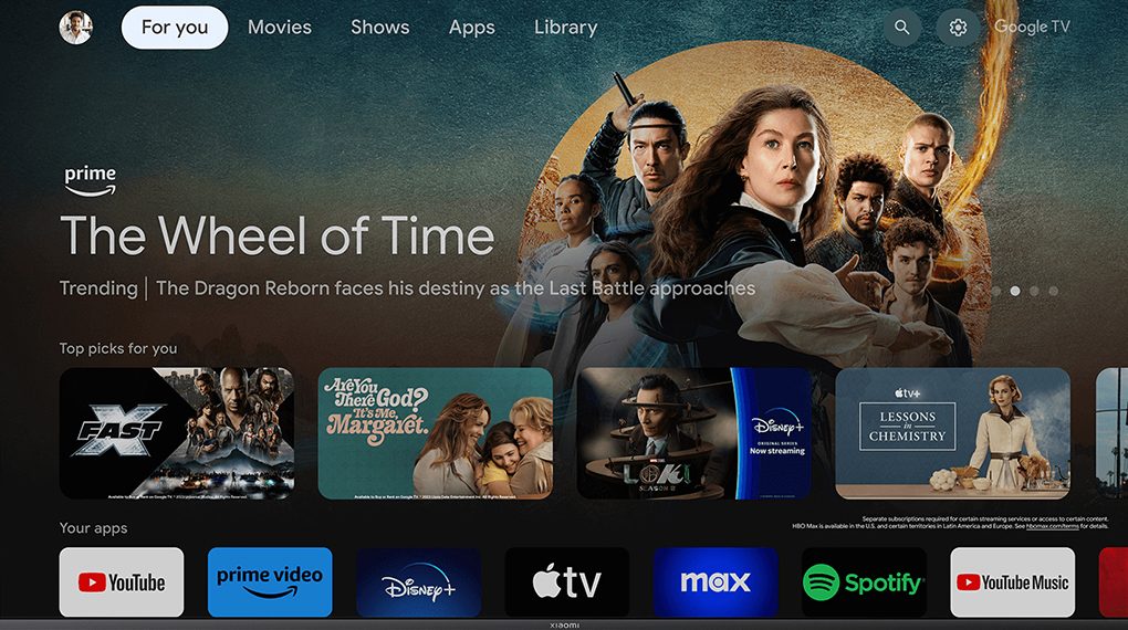 Google Tivi Xiaomi 4K A 55 Inch 2025 L55MA-ASEA - Bản Quốc Tế