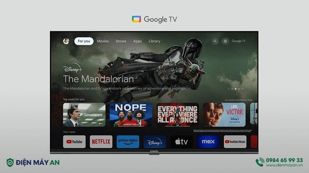 Google Tivi Xiaomi A 32 Inch L32M8-P2SEA - Bản Quốc Tế