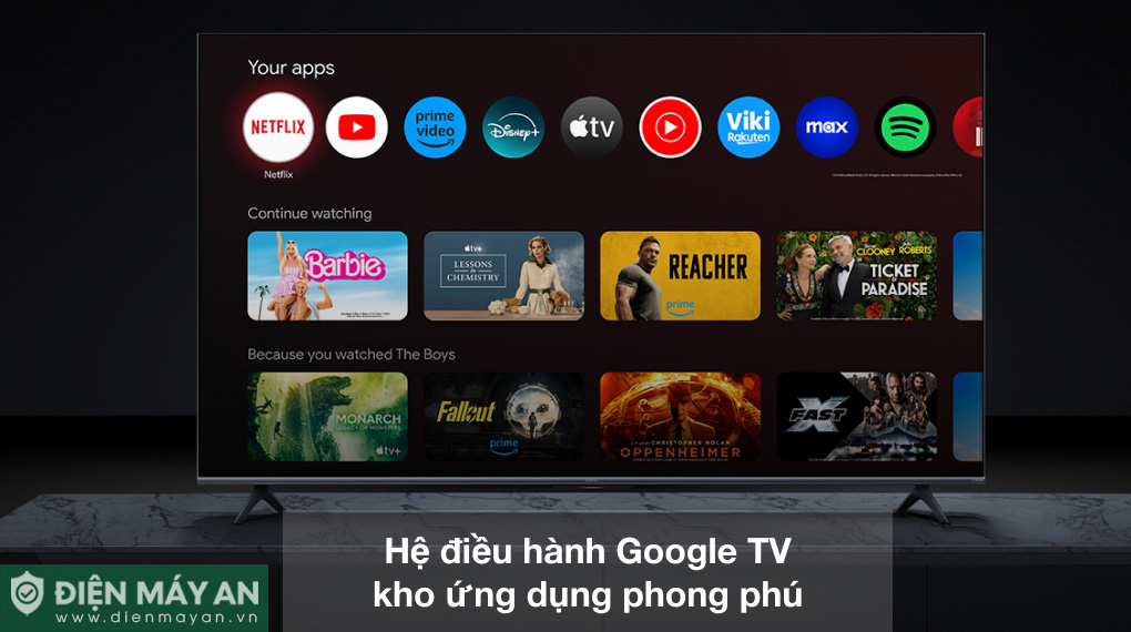 Google TV Xiaomi 4K 65 Inch Smart Display S Mini LED 2025 L65MA-SPLEA - Bản Quốc Tế