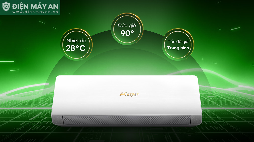 Điều Hòa LaCasper Inverter 9000 BTU 1 Chiều XC-09IU38