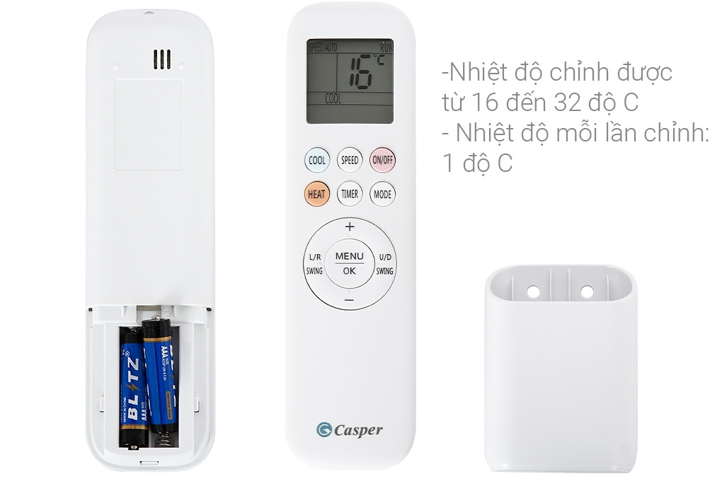 Điều Hòa Casper Inverter 9000 BTU 1 Chiều TC-09IS35&nbsp;