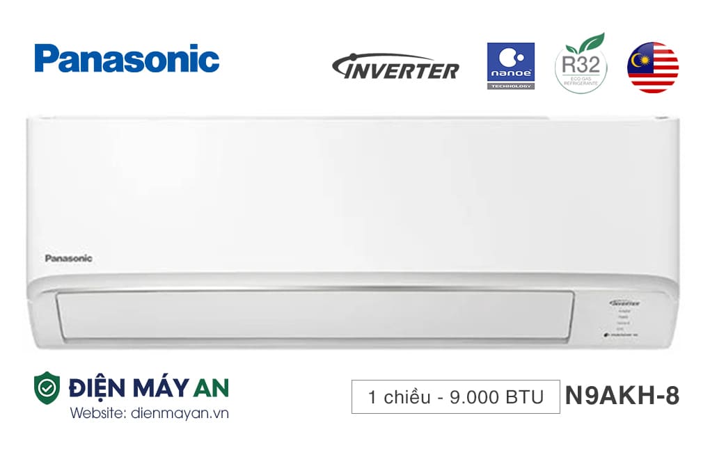 Điều Hòa Panasonic 9000 BTU 1 Chiều CU/CS-N9AKH-8