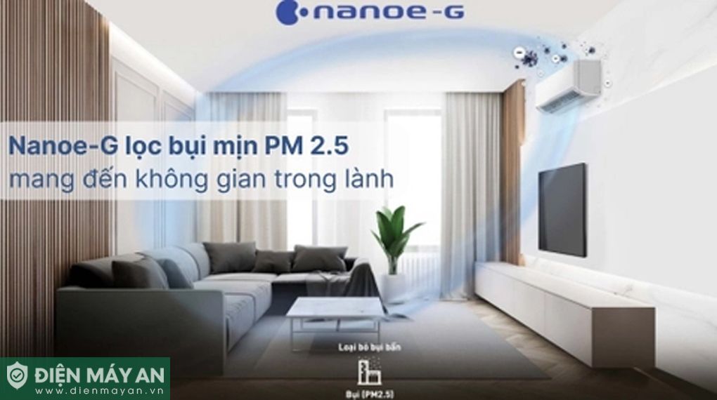 Điều Hòa Panasonic 1 Chiều Inverter 9000BTU CU/CS-RU9AKH-8