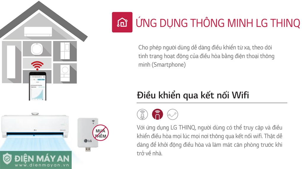 Điều Hòa LG Inverter 24.000 BTU 1 Chiều IEC24G1 - Model 2025