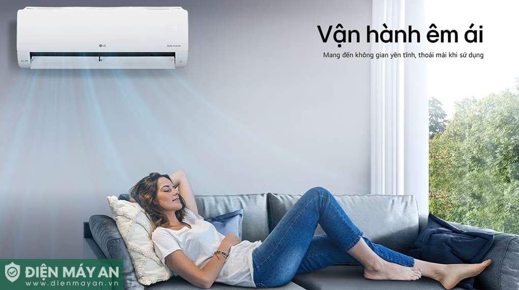 Điều hòa LG 12000BTU 1 chiều inverter IEC12G1 mang đến nhiều tiện ích