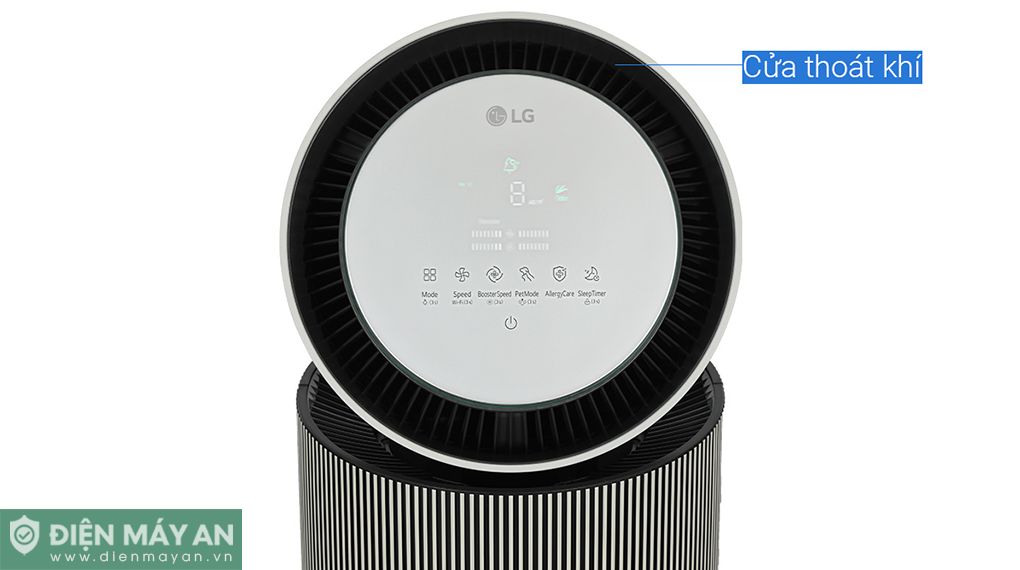 Máy Lọc Không Khí LG PuriCare 360 Alpha Double AS10GDBY0.ABAE 72W​