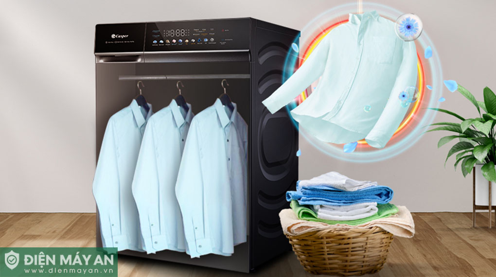 Máy Giặt Sấy Casper Inverter Prime Wash&Dry Giặt 11.5 Kg - Sấy 8 Kg WF-P115VGT11