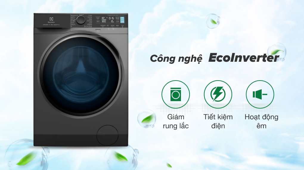 Máy Giặt Cửa Trước Electrolux Inverter 11 Kg EWF1141R9SB