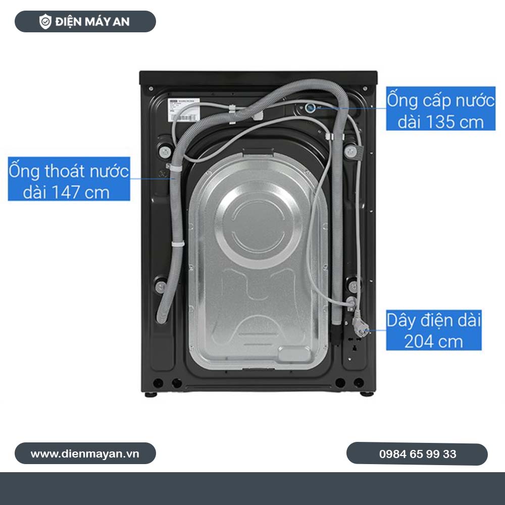 Máy Giặt Samsung Bespoke AI Inverter 14 Kg WW14BB944DGBSV