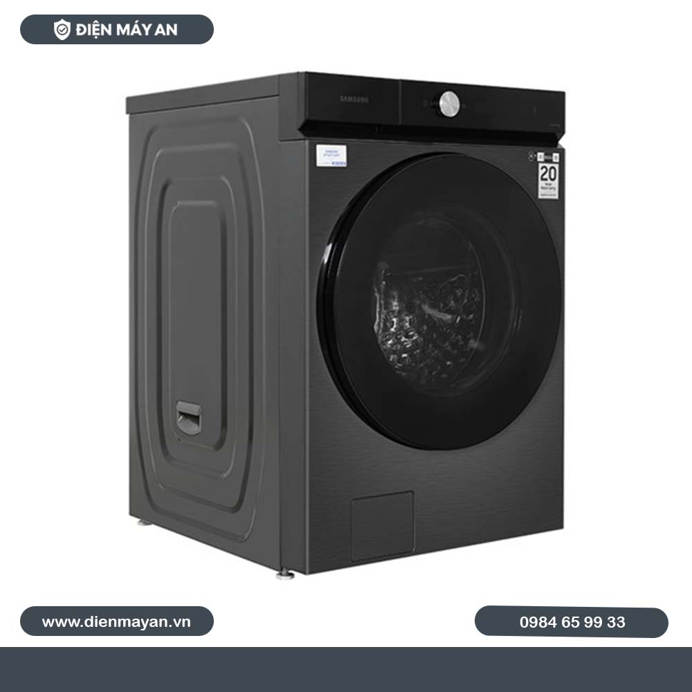 Máy Giặt Sấy Samsung Bespoke AI Inverter Giặt 21 Kg - Sấy 12 Kg WD21B6400KV/SV, Giá Tốt
