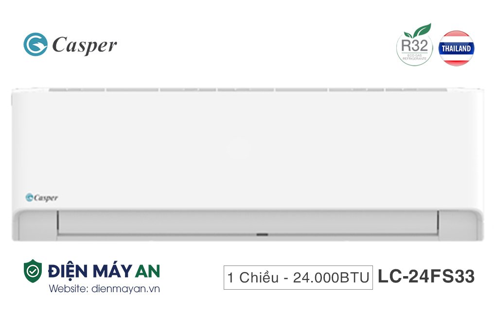 Điều Hòa Casper 24000 BTU 1 Chiều LC-24FS33 Giá Tốt