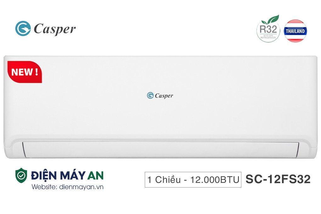 Điều Hòa Casper 12000 BTU 1 Chiều SC-12FS32