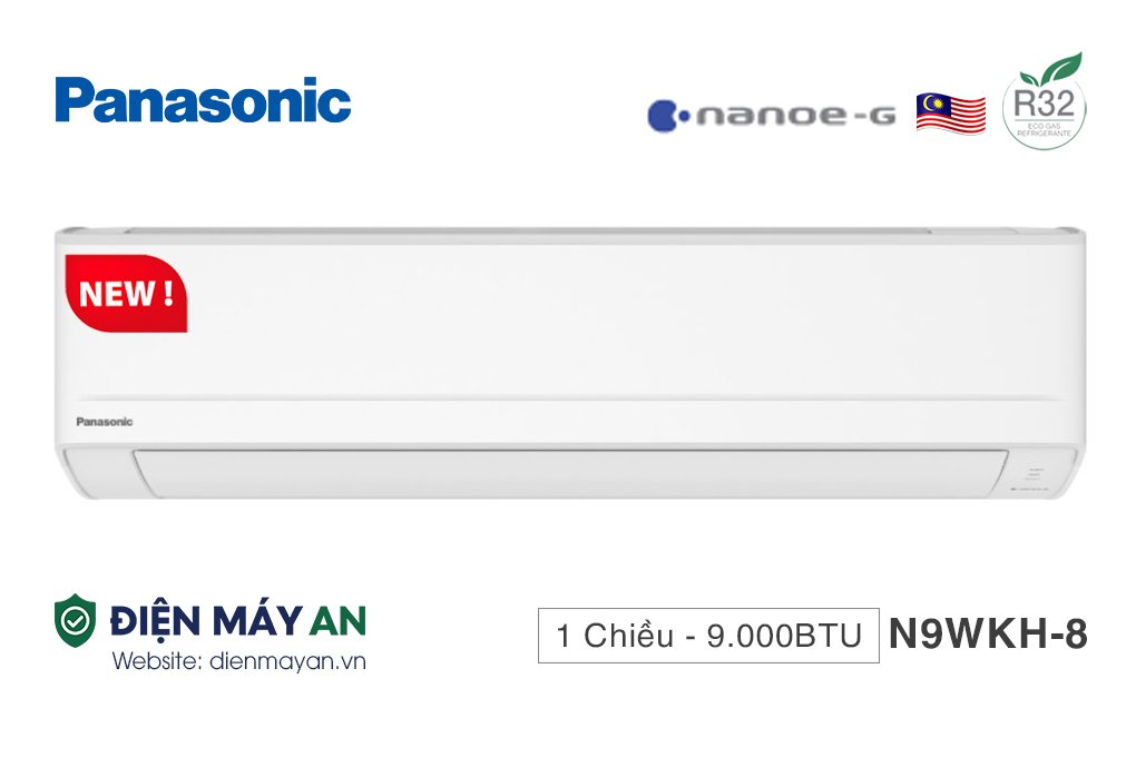 Điều Hòa Panasonic 9000BTU 1 Chiều N9WKH-8