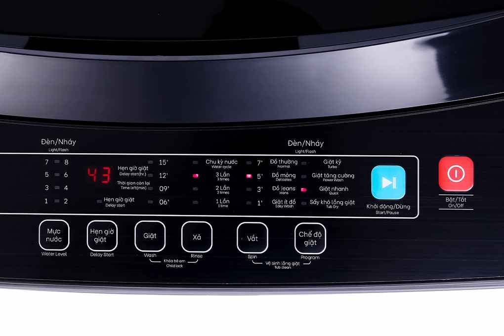 Máy Giặt Casper 9.5 Kg WT-95N68BGA