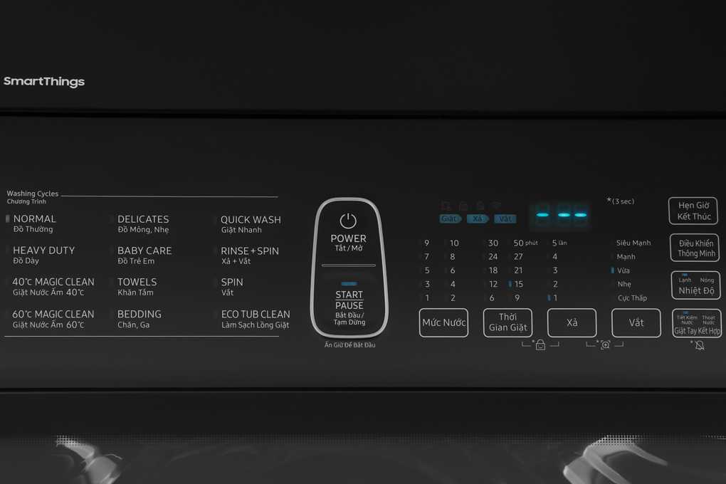 Máy Giặt Cửa Trên Samsung Inverter 22 Kg WA22R8870GV/SV