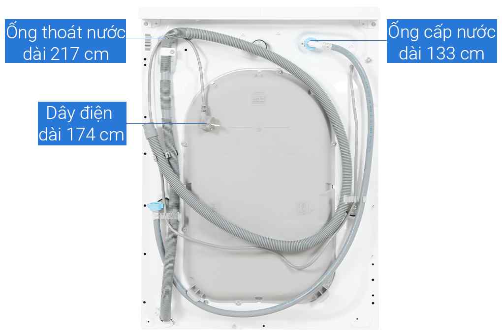 Máy Giặt Sấy Electrolux Inverter 11 Kg Sấy 7 Kg EWW1142Q7WB